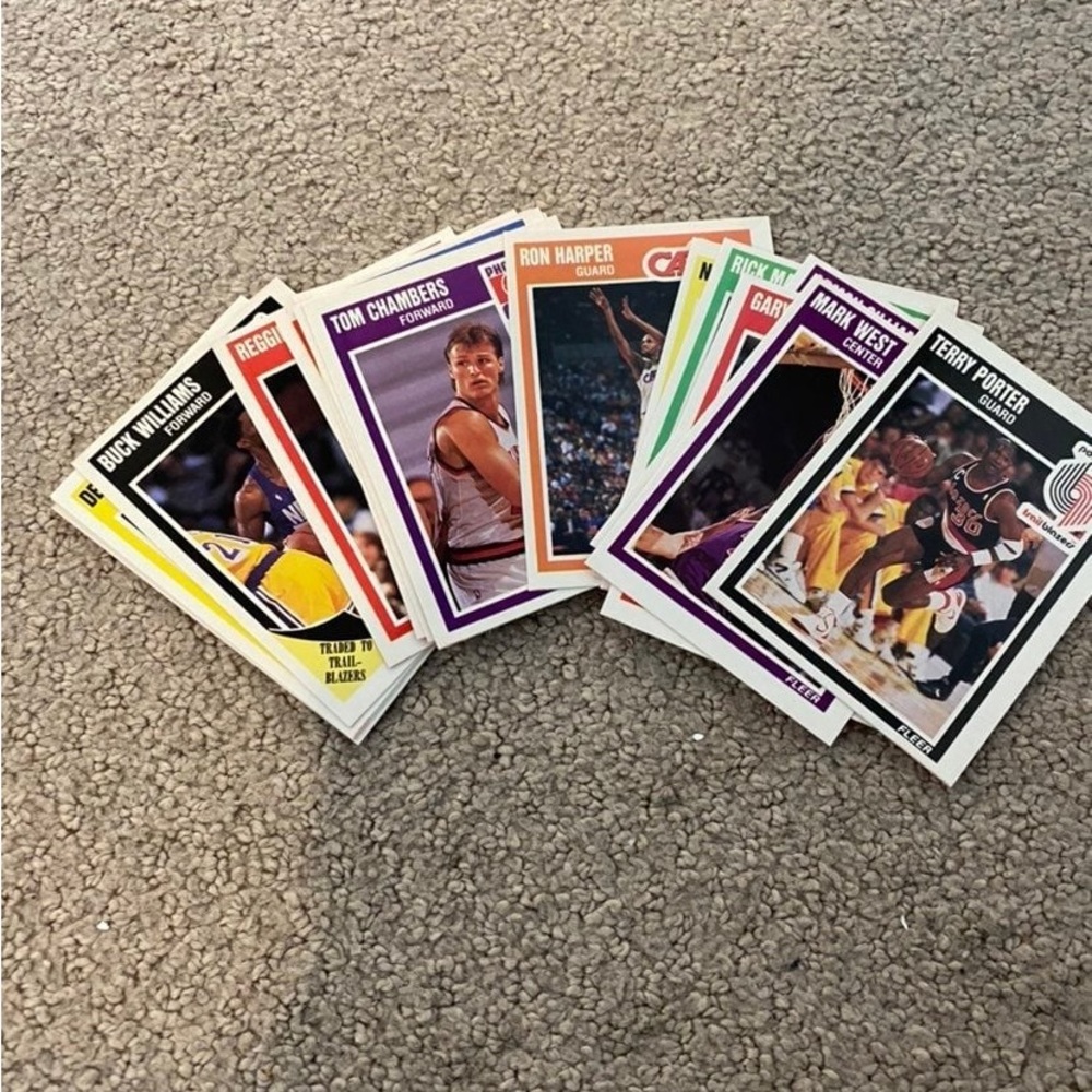 Fleer 1989 NBA 18 Card Set
